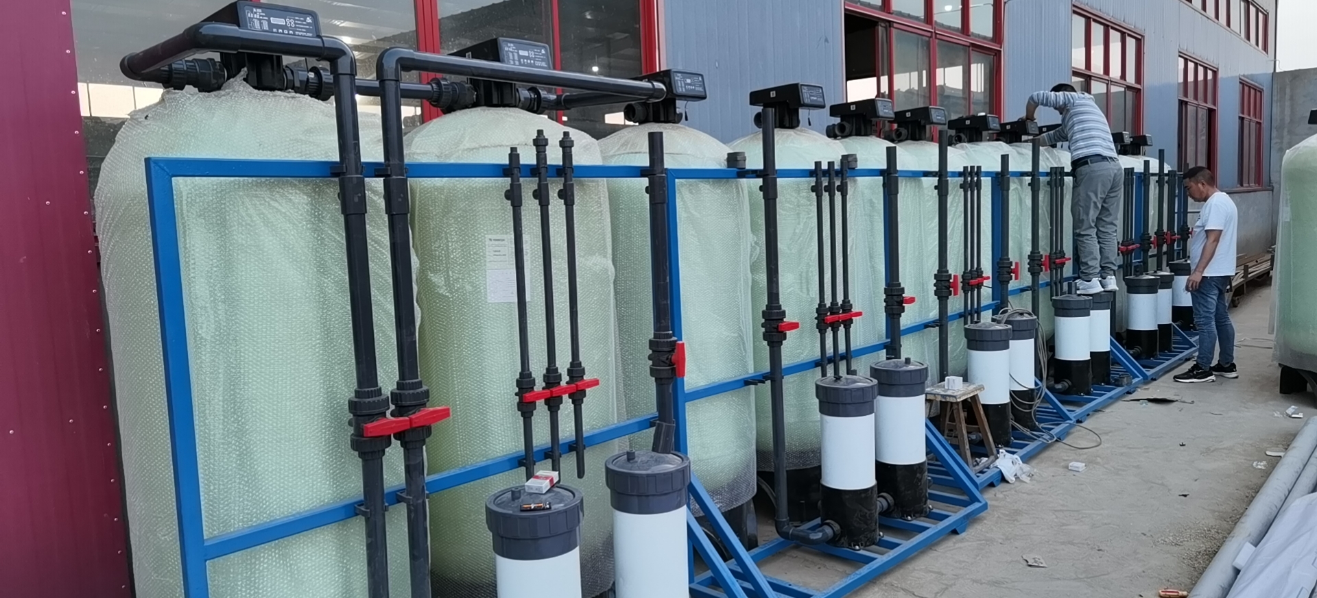 Reverse osmosis desalination plants